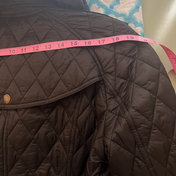 Burberry Finsbridge Long Quilted Black Jacket NWT - Picture 16 of 16